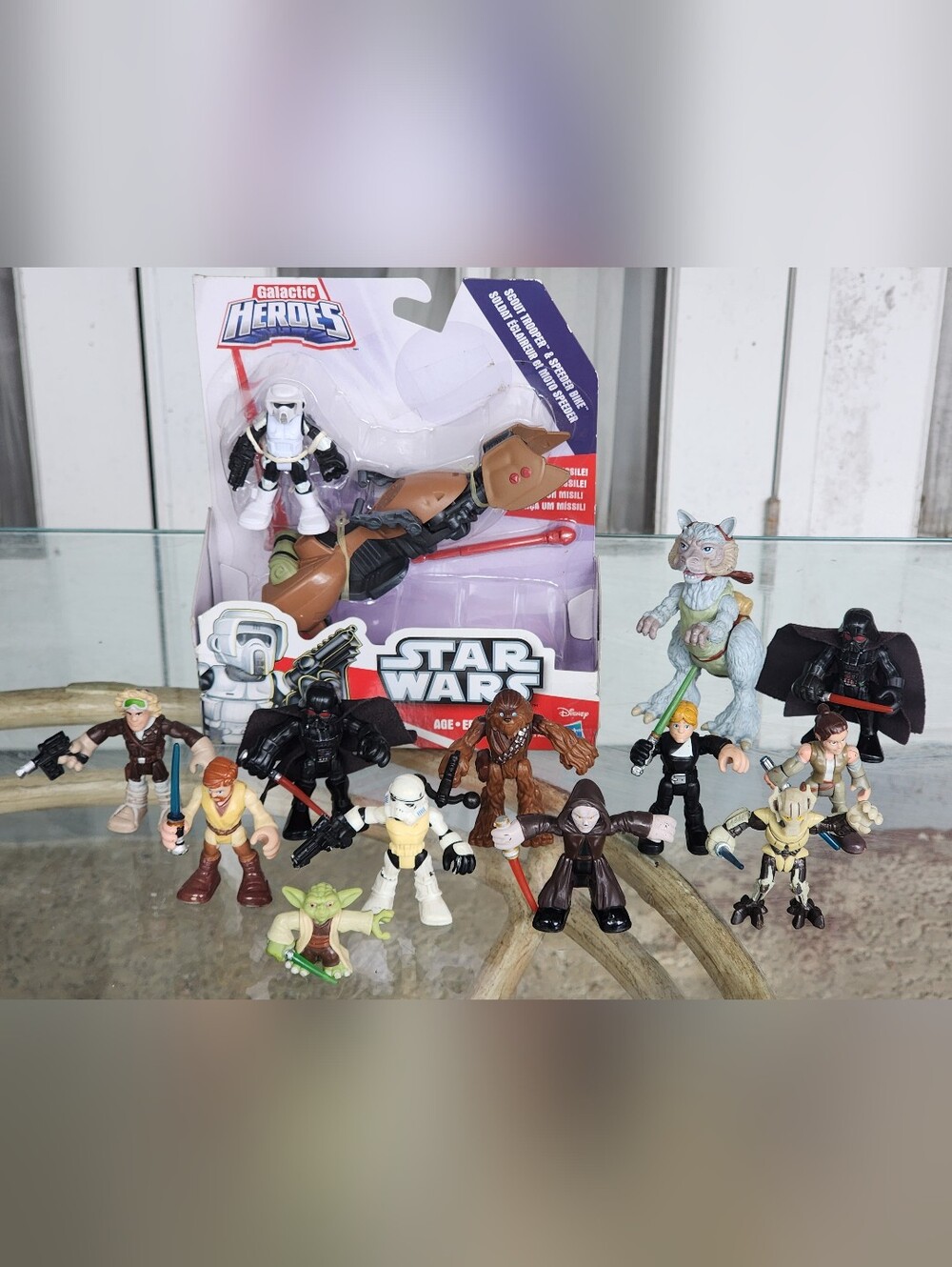 Star Wars Playskool Heroes, Galactic Heroes, Galactic Rivals Set Of 12, 1 New